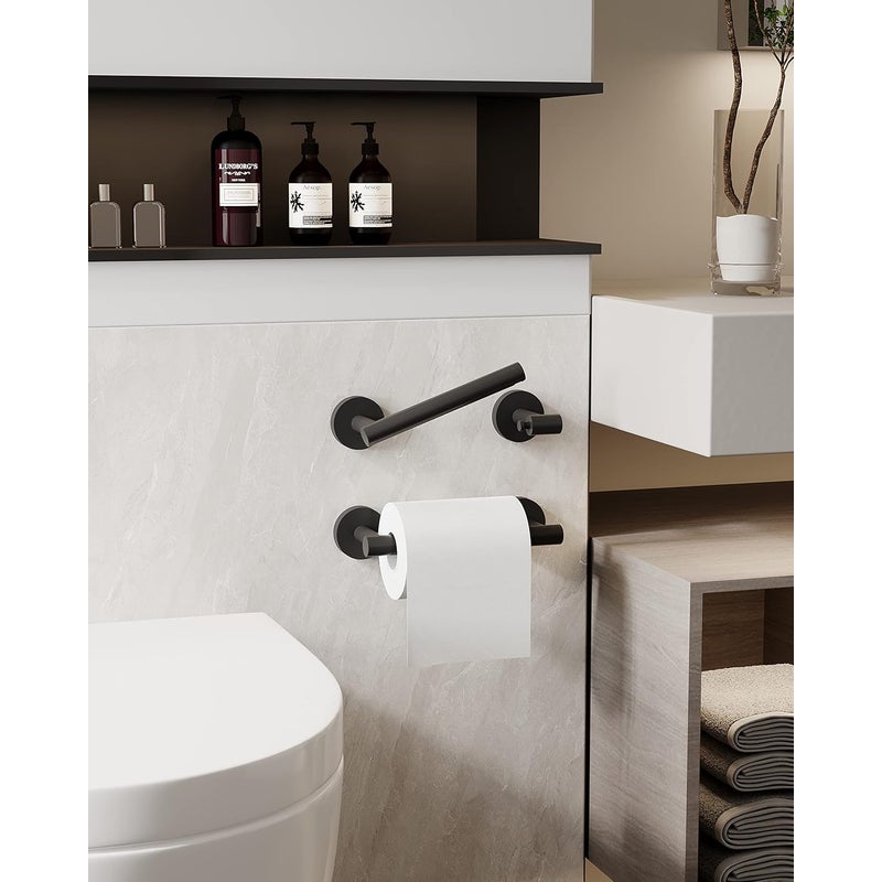 Szary uchwyt na papier toaletowy 21 x 9 x 5 cm, 2-kolumnowy obrotowy uchwyt na papier toaletowy ze stali nierdzewnej, ruchomy uchwyt ścienny