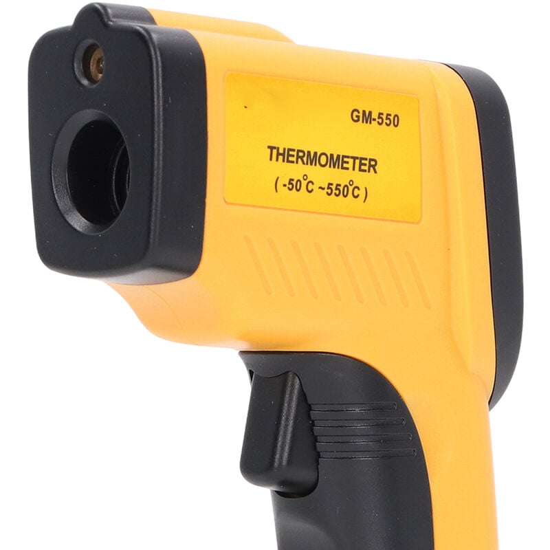 SJLERST Thermomètre Infrarouge, Sans Contact Laser Thermomètre Infrarouge de -50°C à 550°C, Ecran LCD Rétroéclairé (Pas pour l'homme) - 3