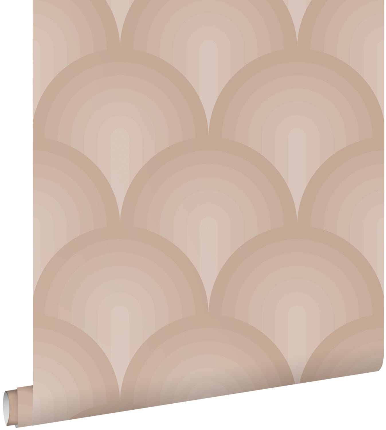 Tapeta Motyw 3D terakoty różowej - 50 x 900 cm - ESTAHOME