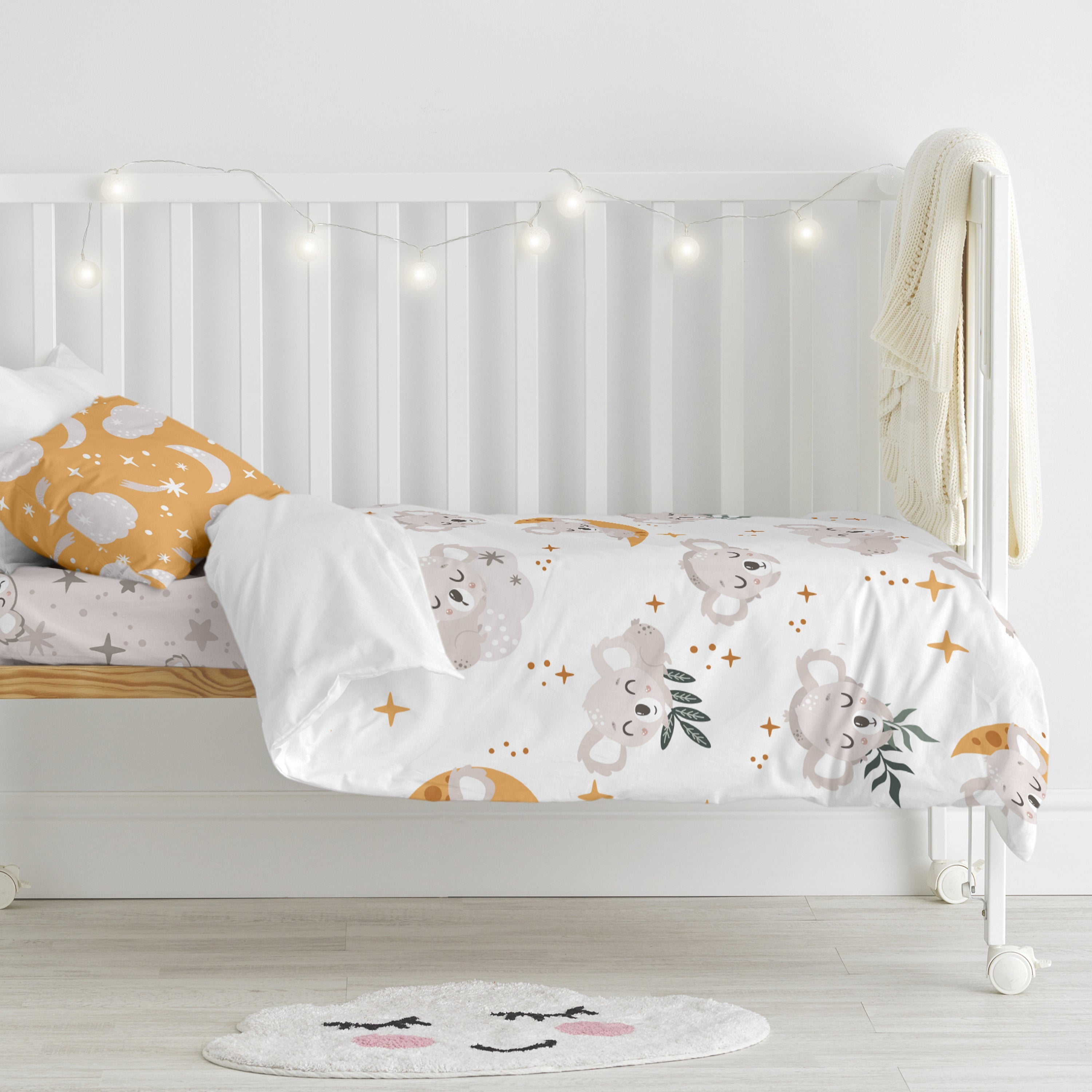 Baby koala Parure housse de couette Berceau 100x120 cm - 3