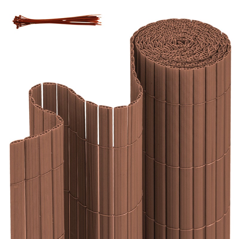 Windhager Schermo Per Balcone Malta, Privacy E Frangivento In Poliestere, 5x0,9 M, Antivento E Antisguardo, Lavabile A 30°C