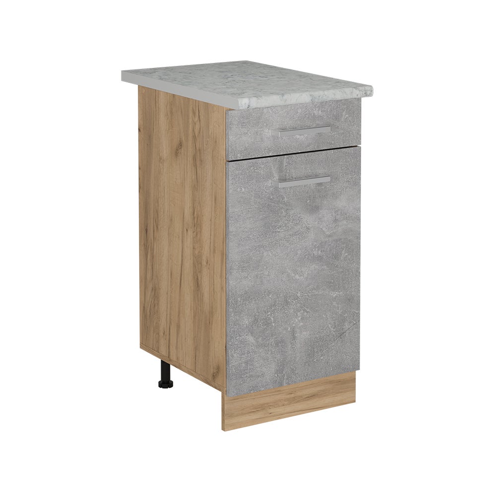 Vicco Szafka dolna do kuchni R-Line, Beton, 40 cm BR Marmur