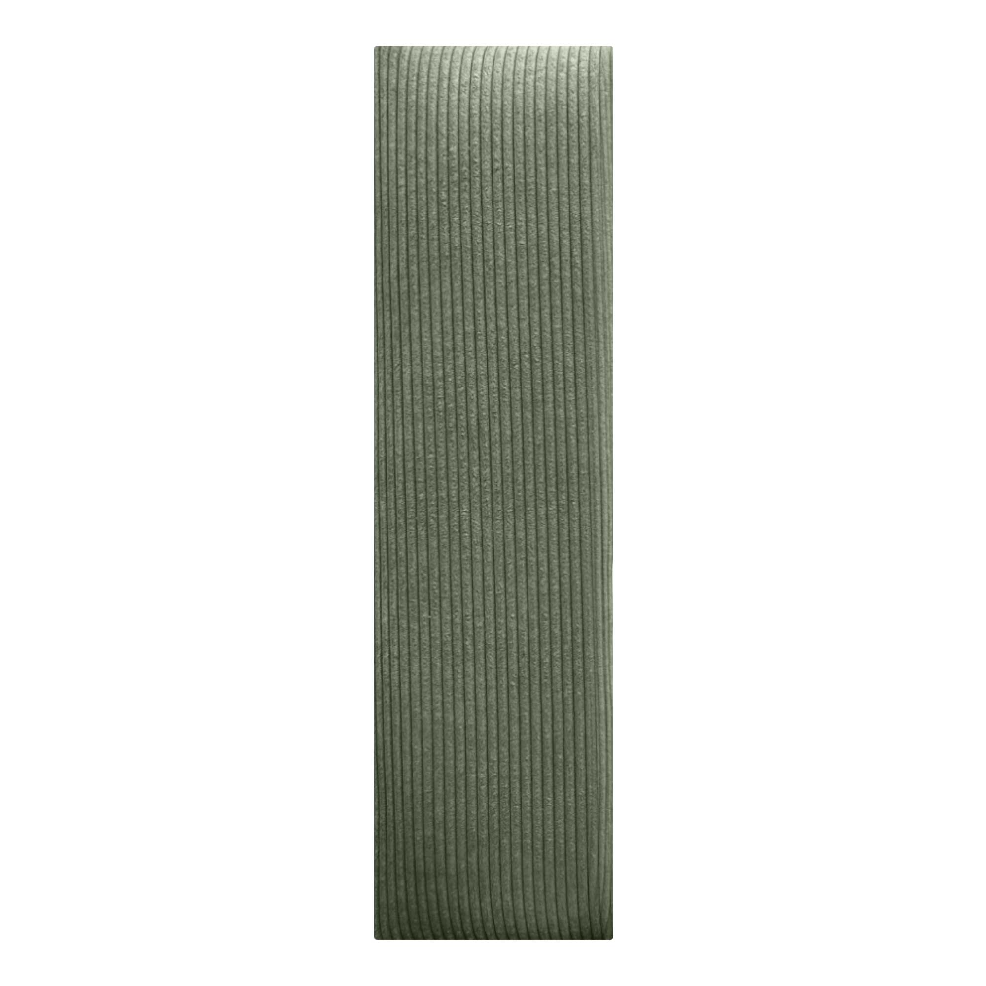 DHOME Pannelli Imbottiti in Velluto Premium Autoadesivi per Parete Acustici Assorbenti Protezione Impatti Testiere (Verde Foresta, 60x20cm) - 6