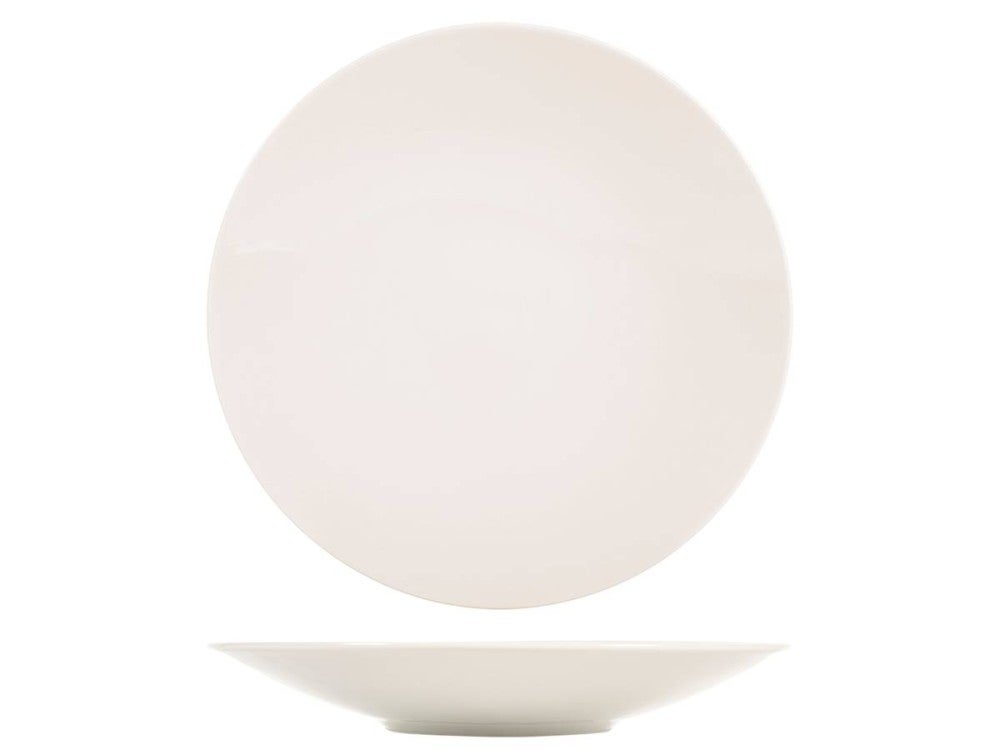 Saturnia Napoli Set 6 Piatti Pizza In Porcellana - 31 Cm, Bianco, Made In Italy - Foto 4