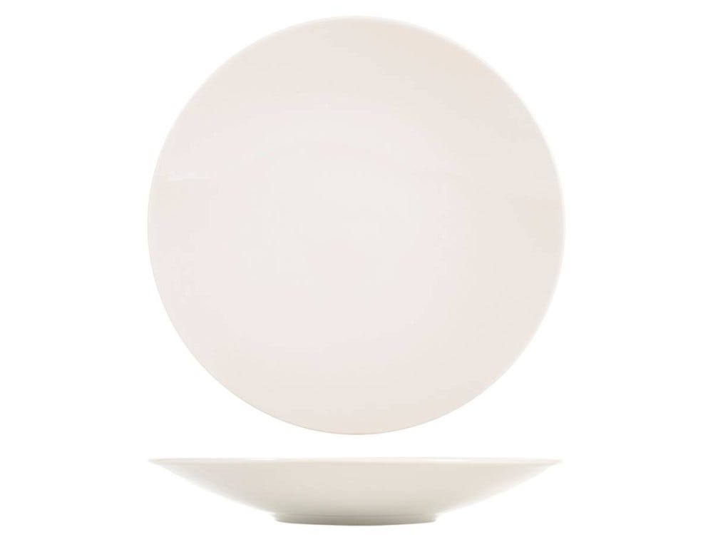 Saturnia Napoli Set 6 Piatti Pizza In Porcellana - 31 Cm, Bianco, Made In Italy - Foto 4