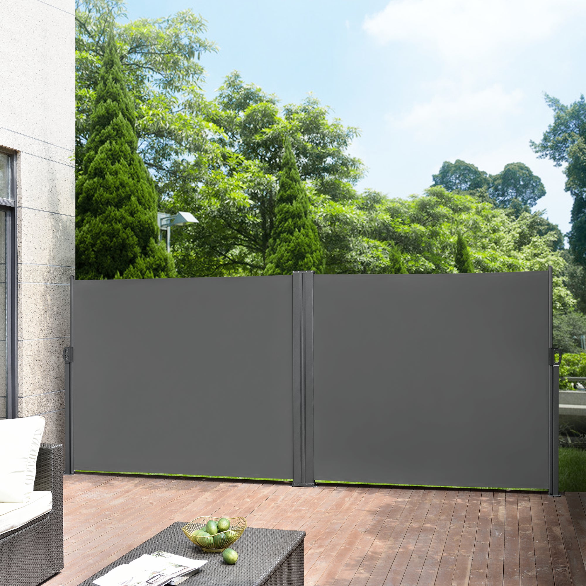 Copertura Per Presa Esterna Topaz WC2225: 2 Gang, Verticale, In Metallo Grigio, Resistente Alle Intemperie