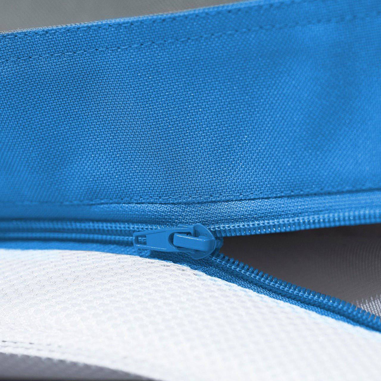 Pouf Géant XXL Déhoussable, Flottant pour Piscine, Deco Arts Bleu pétrole - 6