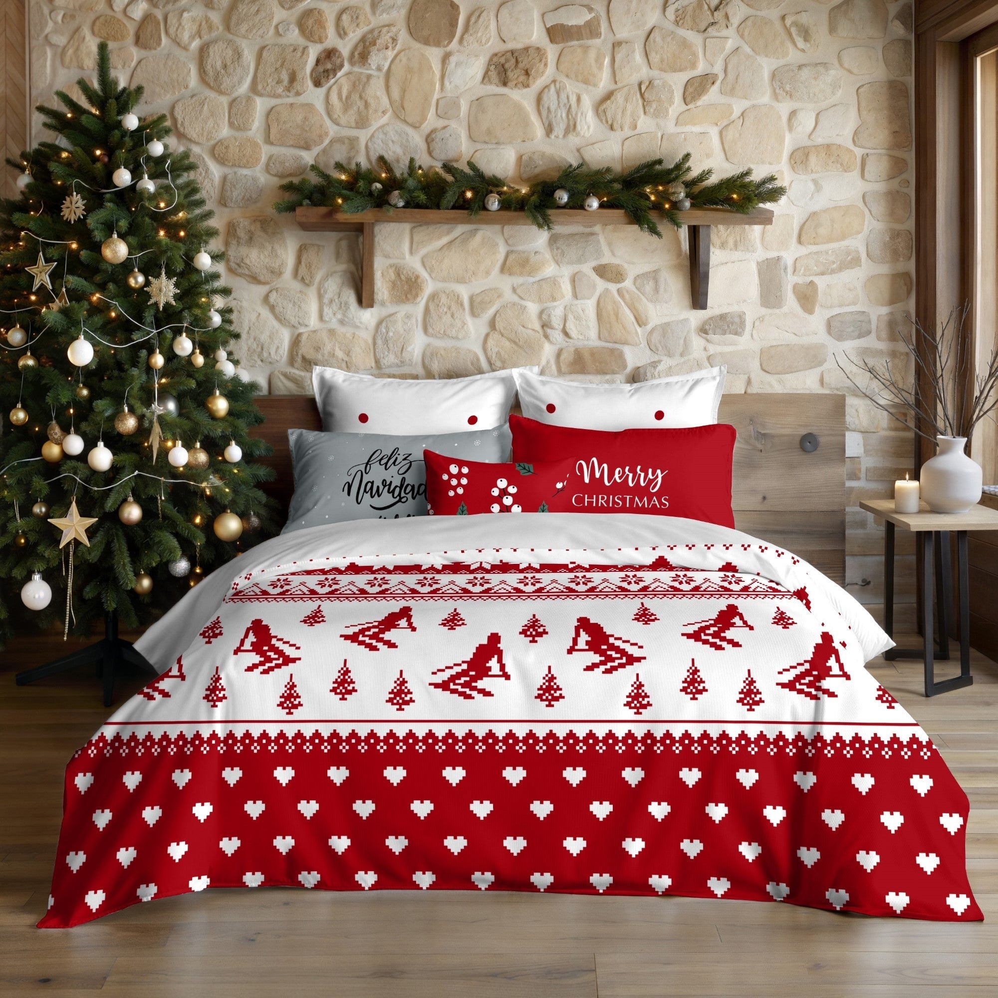 Housse de couette avec boutons-pression Laponia 10 240x220 cm - 3