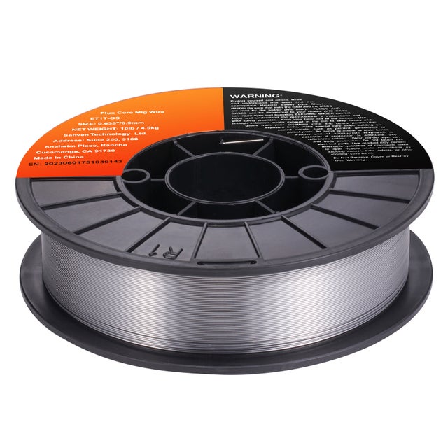 Fil de soudage fourré,E SucceBuy 71T-GS 0,035 pouce,10 lb,fil MIG sans gaz pour acier doux,faible éclaboussure,soudage toutes positions,extérieur