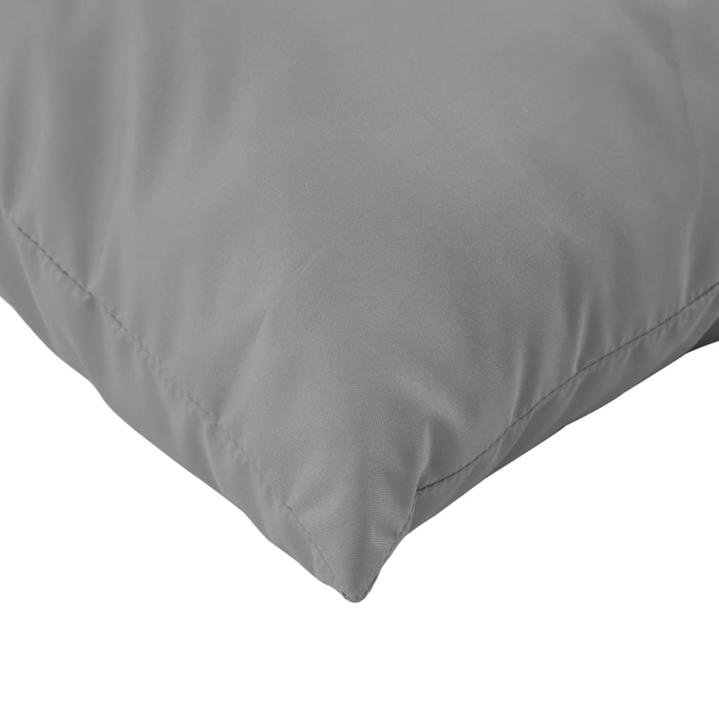 Coussins de palette lot de 2 gris tissu oxford vidaXL - 7