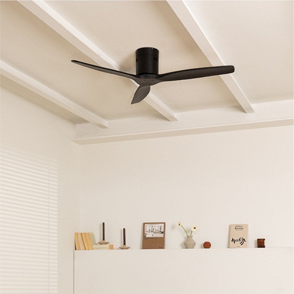 CREATE - WIND CALM NATURAL WOOD - Wentylator sufitowy 40W cichy 100% drewno -