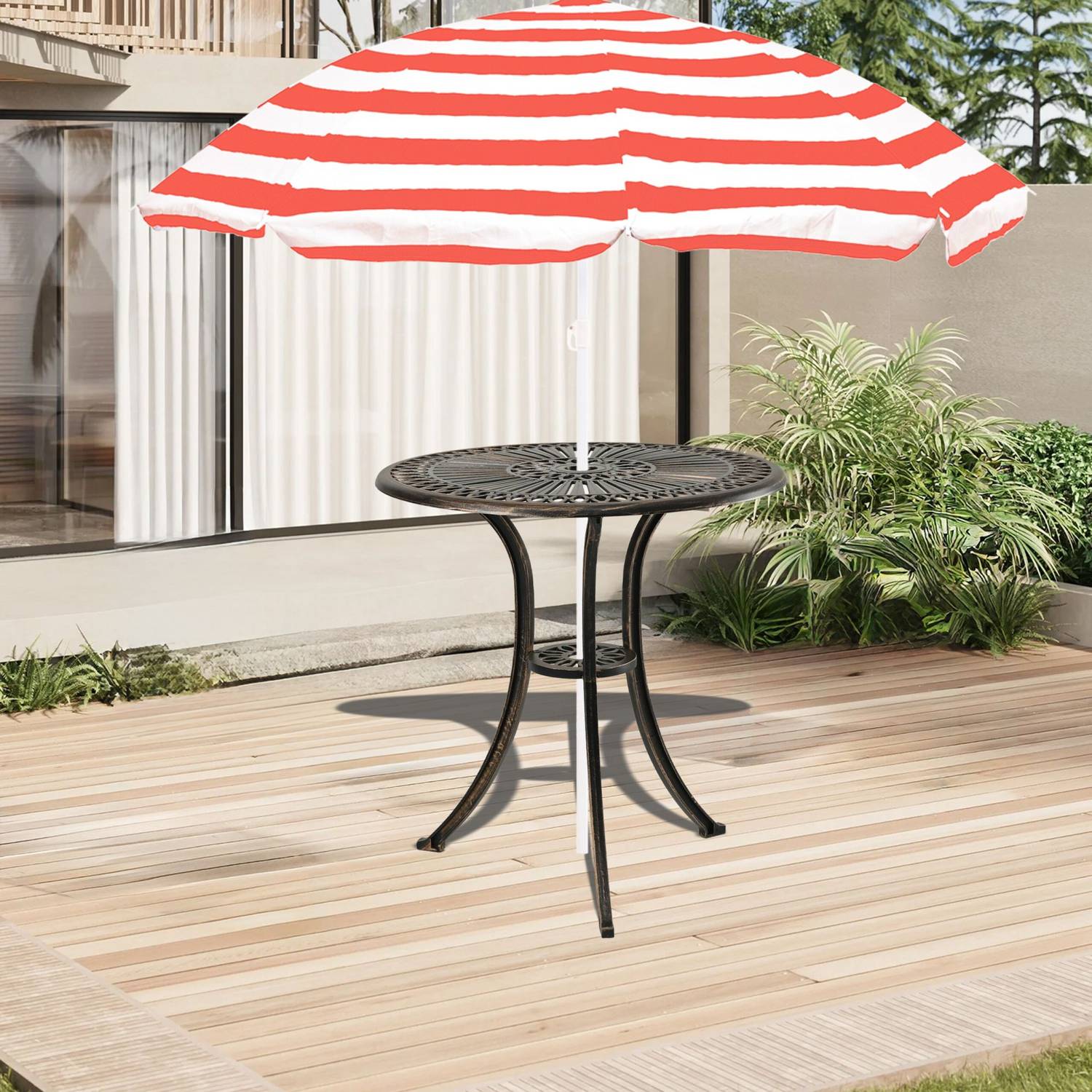 table-de-bistrot-avec-trou-pour-parasol-aluminium-moul-ronde