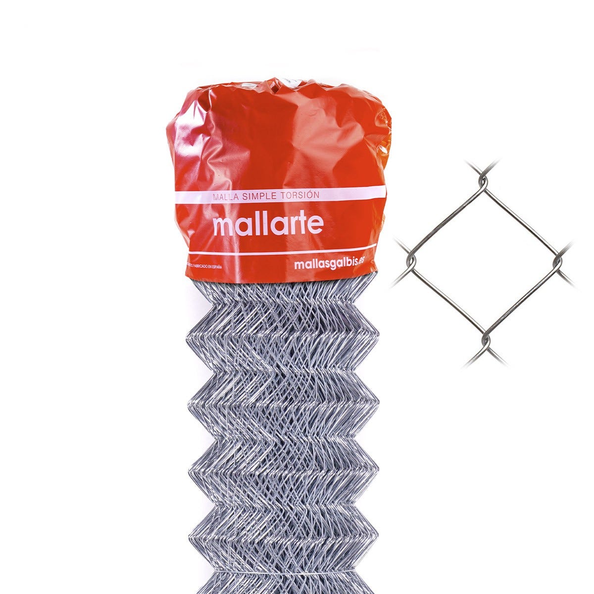 Malla 25m Simple Torsión Galvanizada Mallarte diametro 205mm | Leroy Merlin