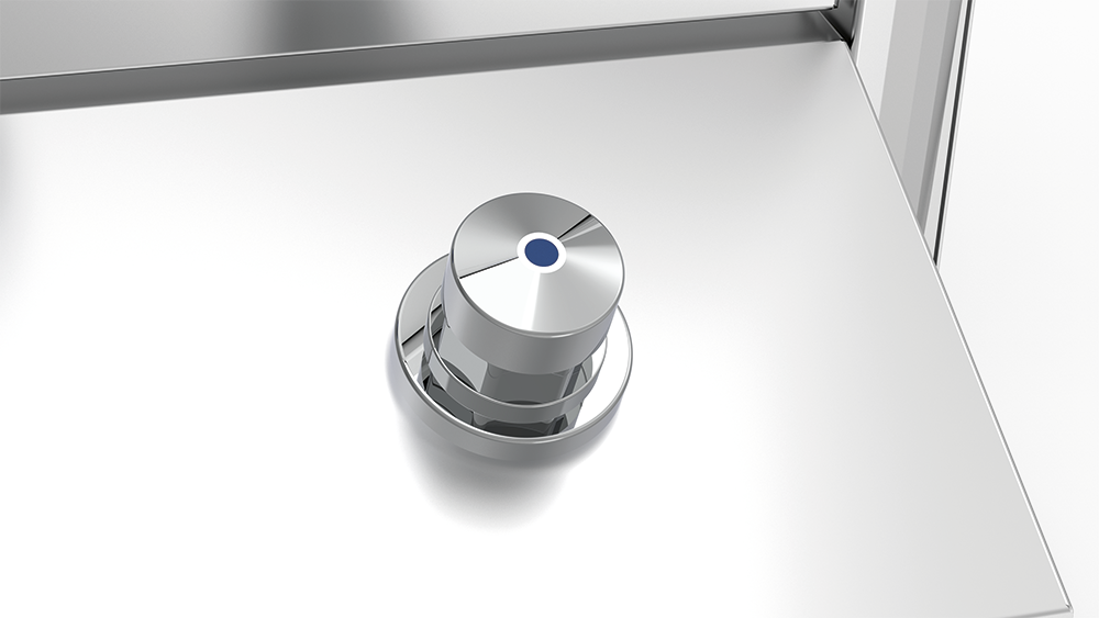 Lavello a Colonna Acciaio Inox Azionamento Con Pulsante a Piede (non Autonomo) Professionale da Collegare a Rete Idrica Completo di Accessori. - 3