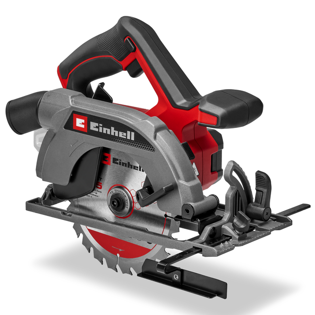 Einhell Scie circulaire Ø165mm sans fil TE-CS 18/165-2 Li Solo PXC (18V, 4200 trs/min, 24 dents) Livré sans Batterie ni Chargeur