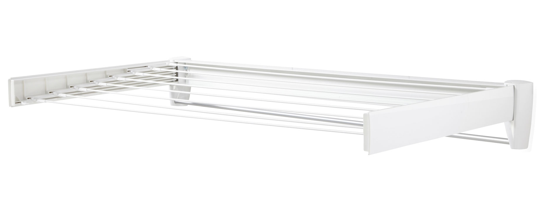 Étendoir mural extensible 8 barres Telegant Plus 81, 8,1 m d'étendage - 9