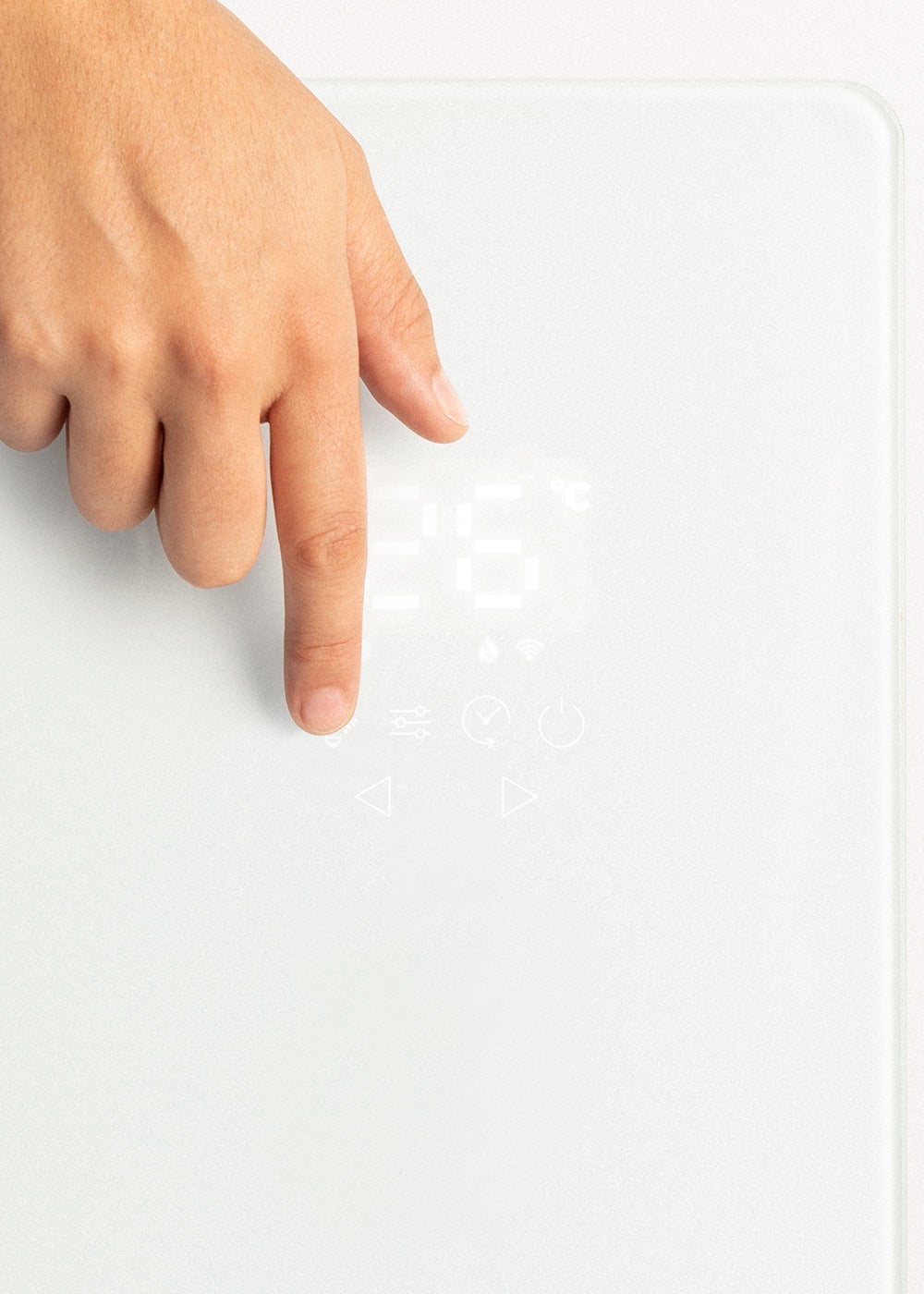 CREATE - WARM CRYSTAL 1500W - Convector eléctrico de cristal con WiFi - 5