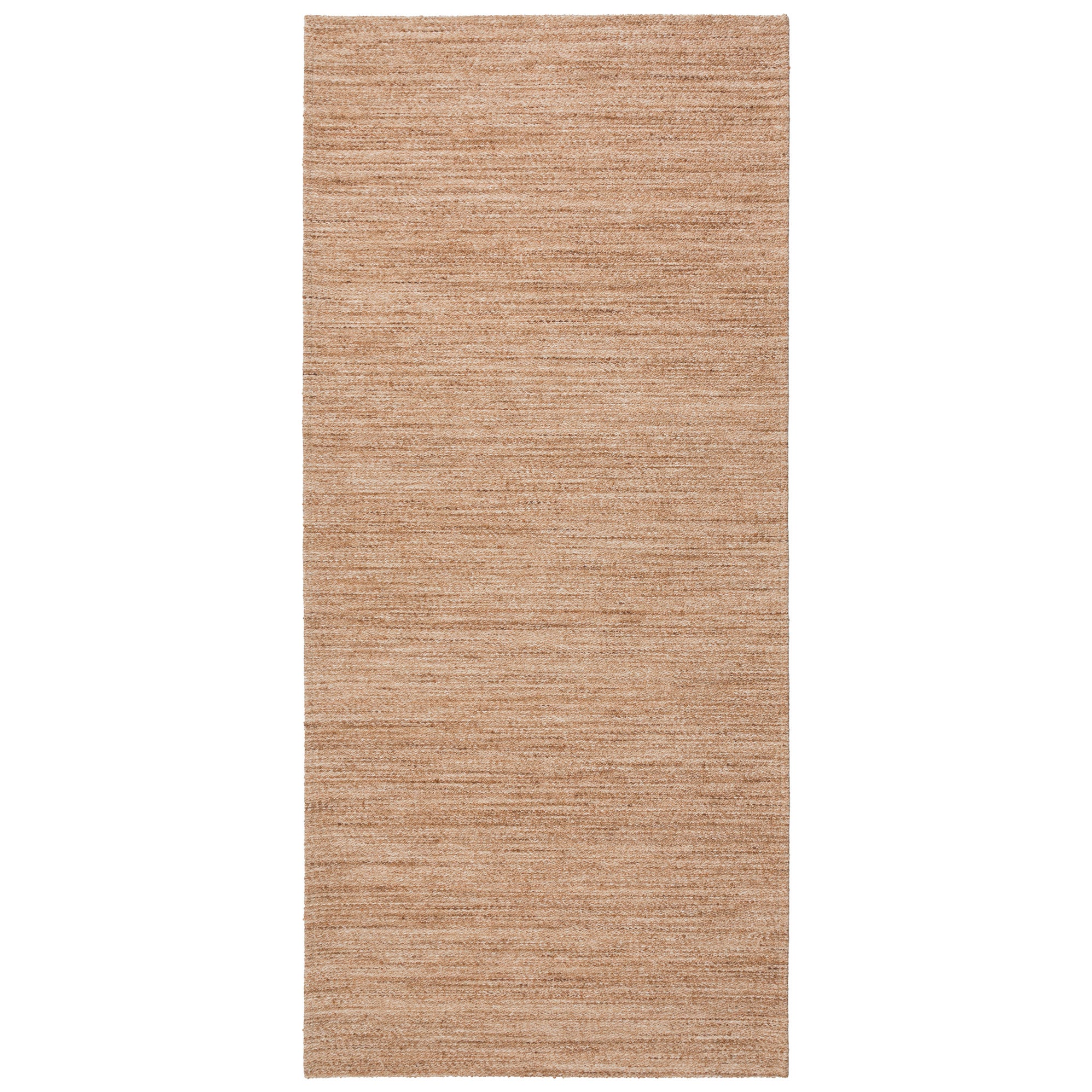 Chodnik dywanowy płaskotkany antypoślizgowy Siena 75x160 cm do prania terra