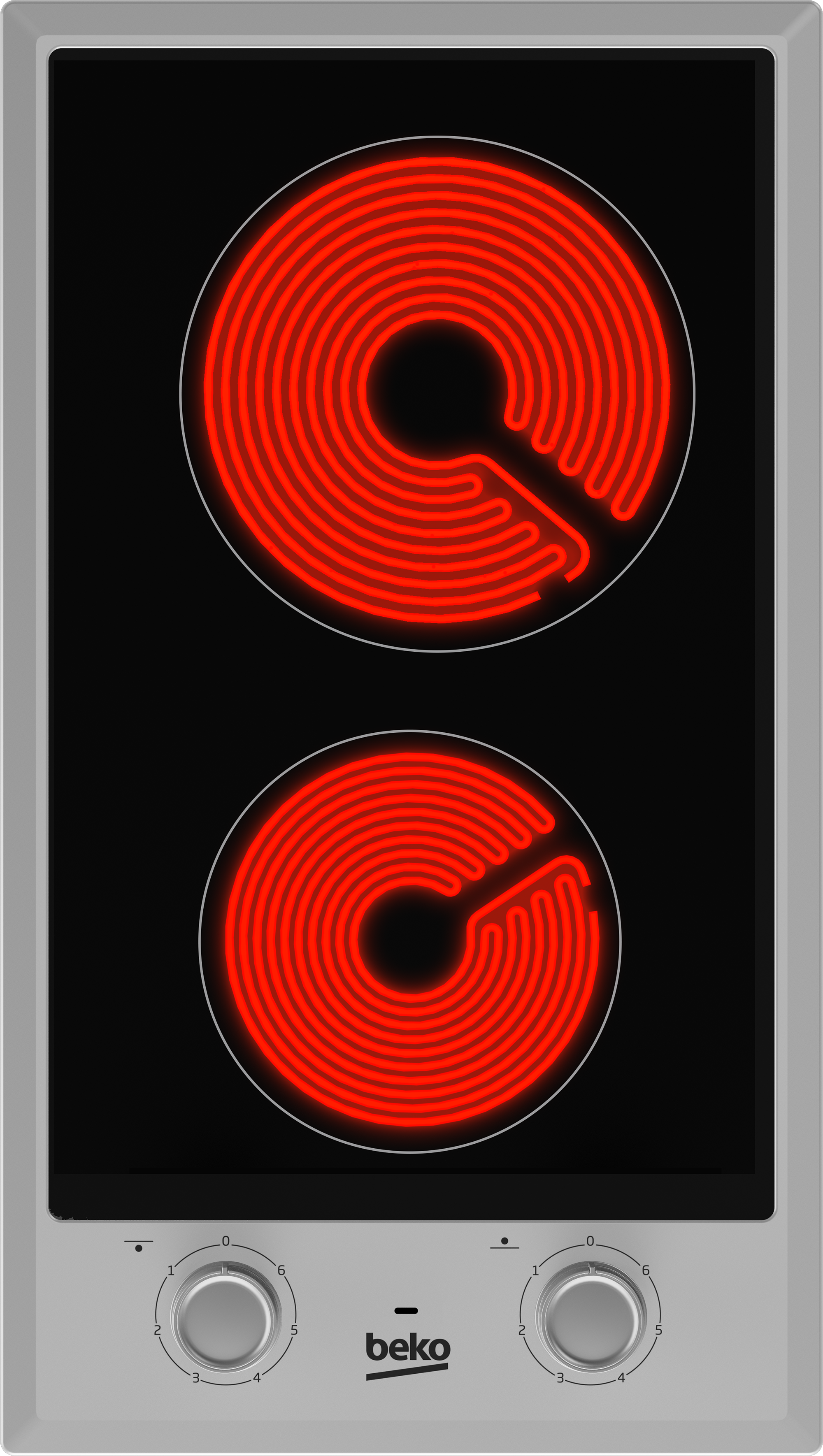 Plaque vitrocéramique BEKO 2900W 28.8cm, HDCC 32200 X - 6