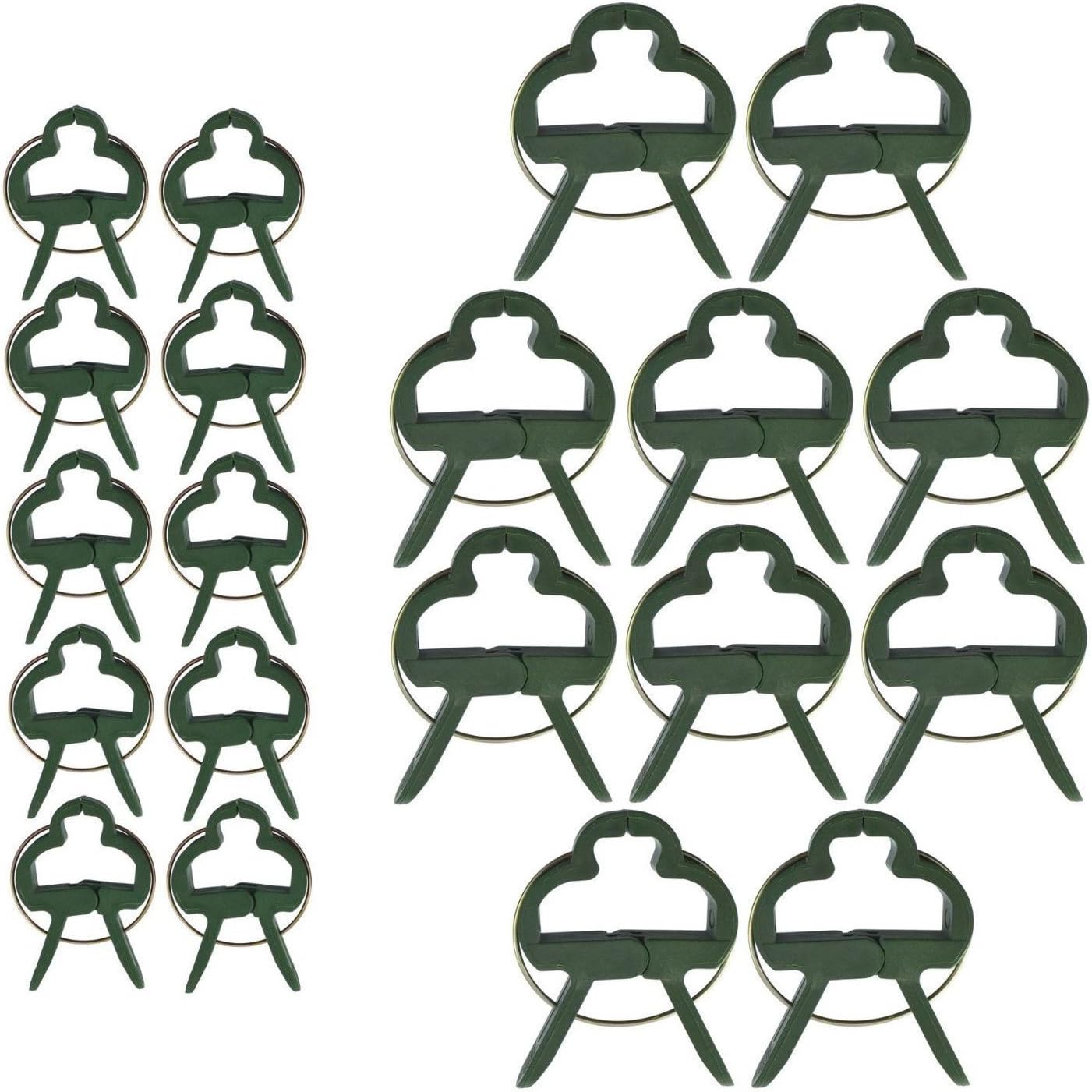 100 Clip Per Piante In 2 Misure, Clip Da Giardino Per Piante Rampicanti Clip Per Pomodori Clip Per Appendere Piante Rampicanti In Vaso Accessori Da Giardino Clip Di Supporto 90844689