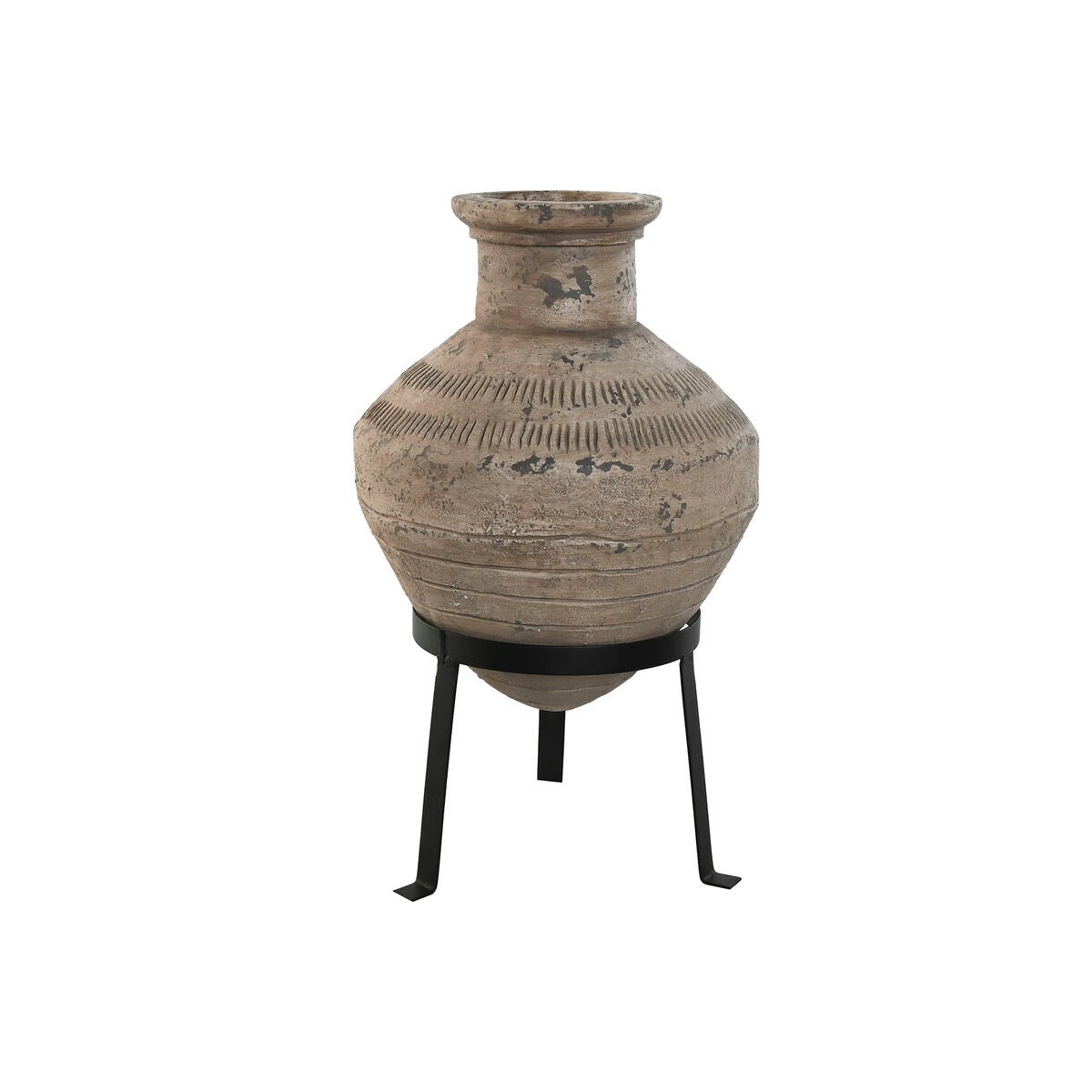 Planter Home ESPRIT White Magnesium Modern 47 x 47 x 61 cm main image 0