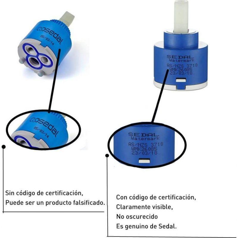 Valaz Robinet de lavabo monocommande rond noir mat - Série Jabalón - 7
