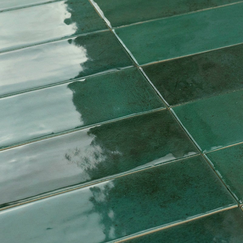 Carrelage Grès Cérame Sol/Mur Rio Turquoise | 6x25 cm - 4