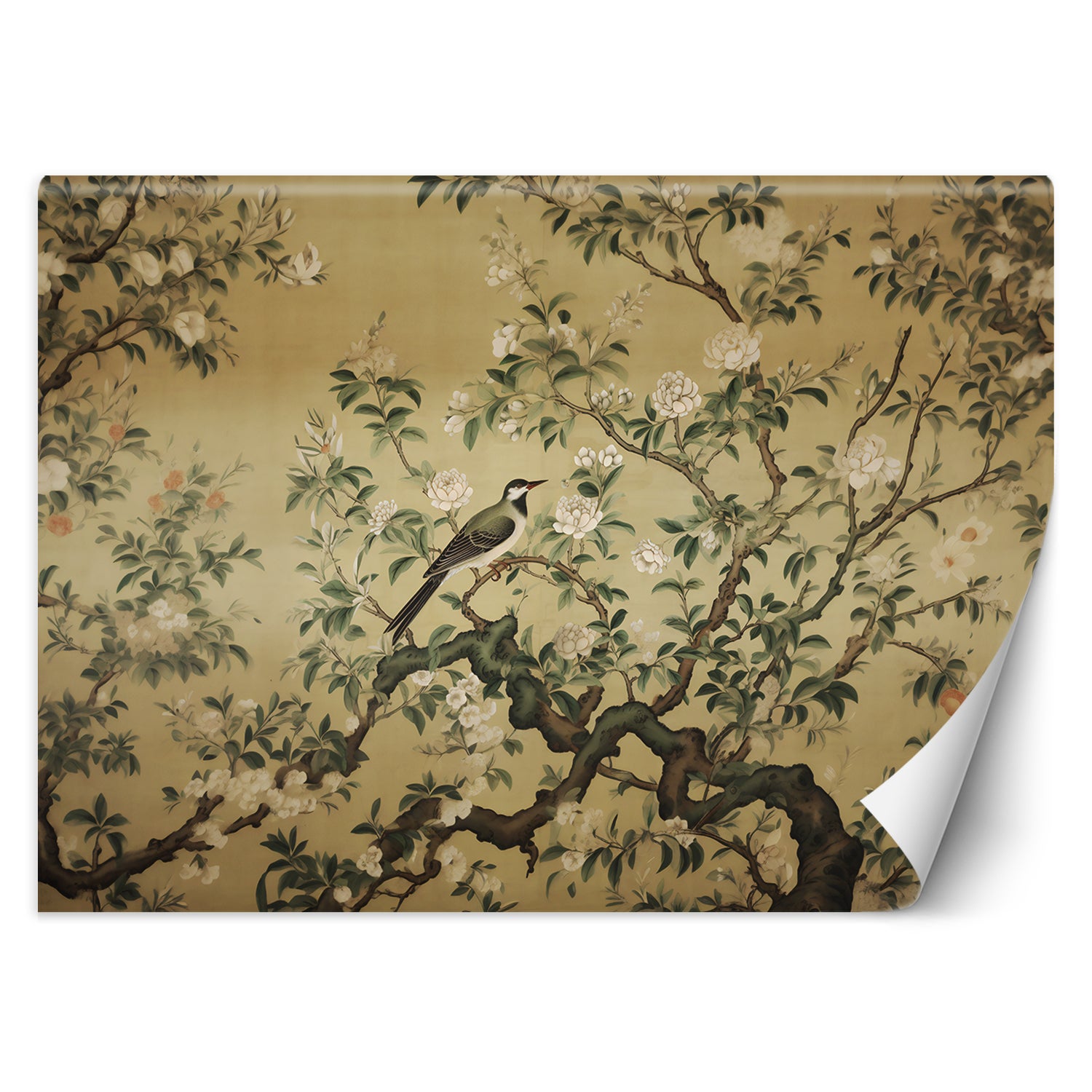 Fototapeta, Ptak Abstrakcja Chinoiserie 368x254