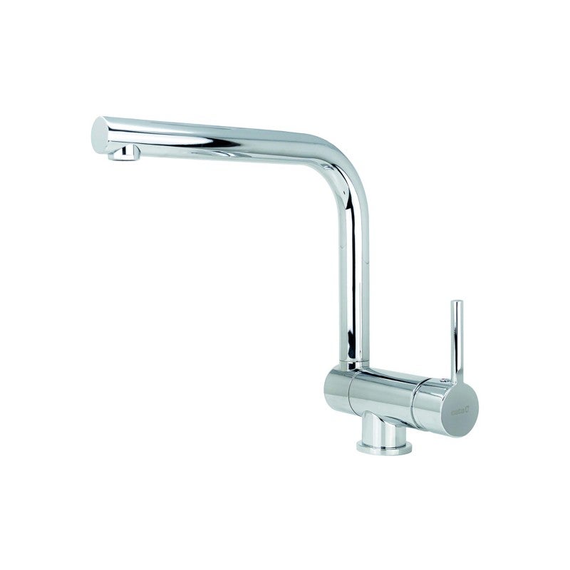 Cata  Grifo Abatible 2500602 Cromo Monomando Caño Giratorio , Leroy Merlin