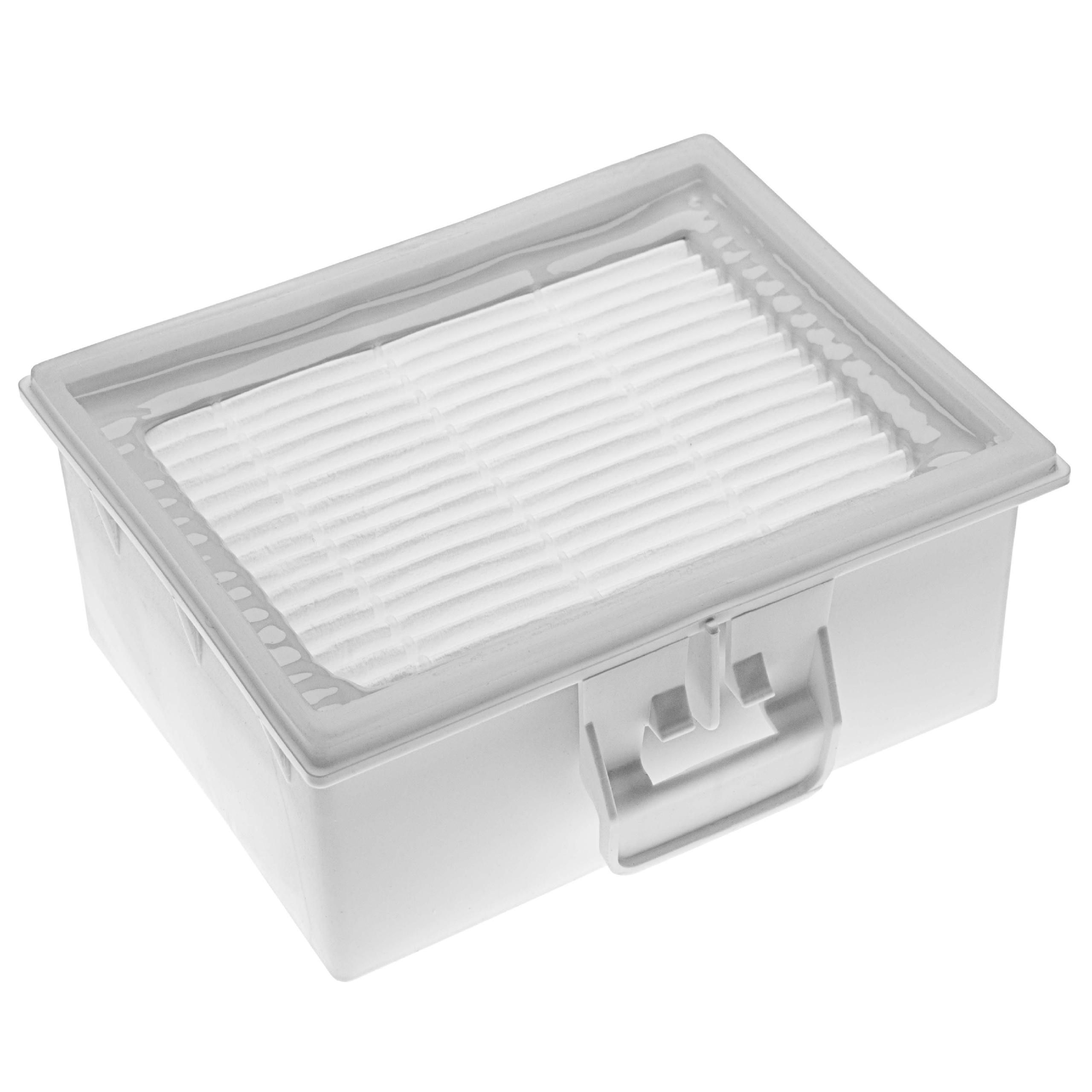 vhbw 2x filtre compatible avec Siemens VSZ3B230/09, VSZ3B232/03, VSZ3B230/03, VSZ3B232/09 aspirateur - filtre d'évacuation HEPA blanc - 2