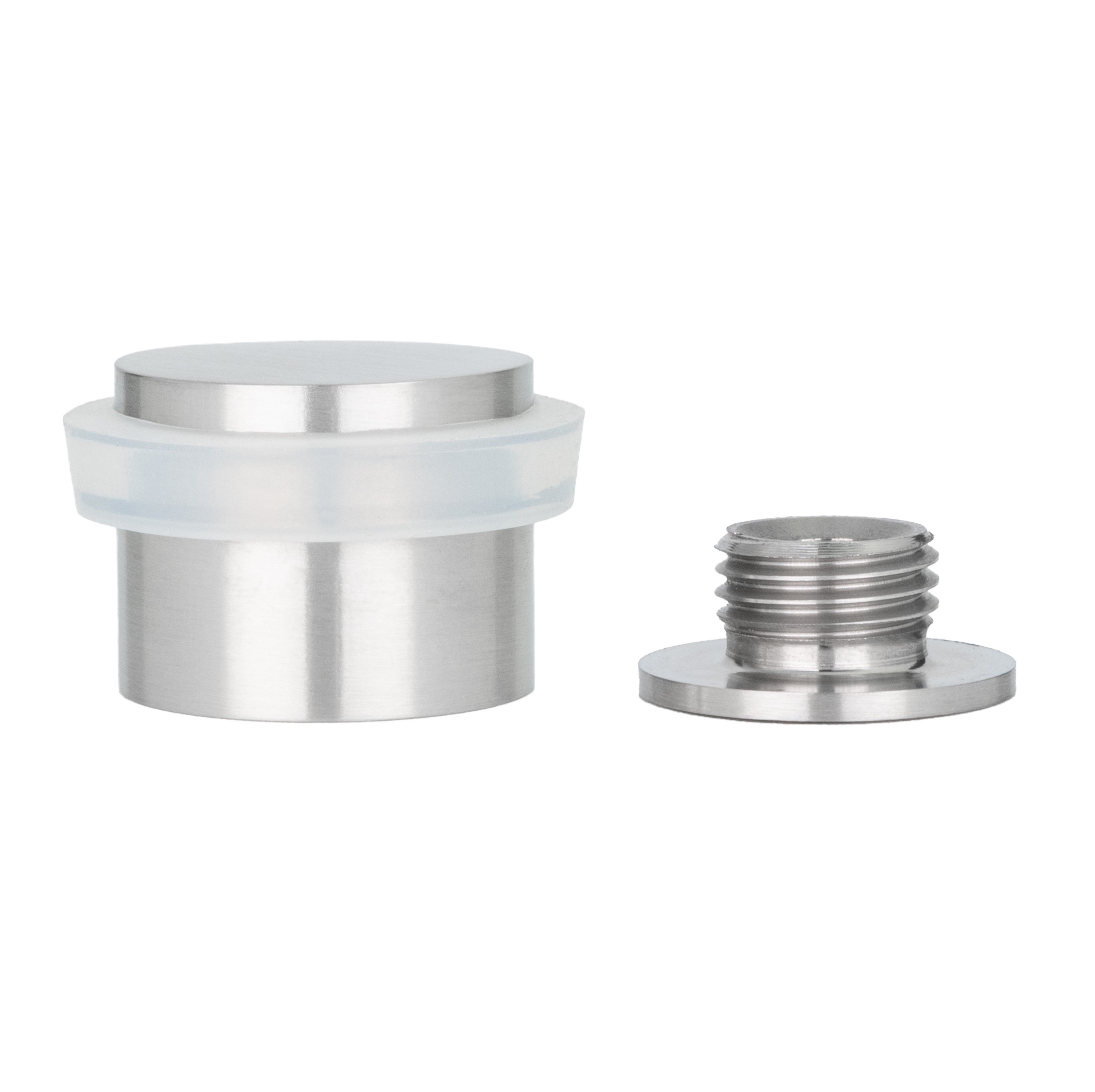 Lot De 5 Manchons De Compensation Acier Galvanisé 7 à 8mm - Longueur 30mm - Pour Poignées De Porte Et Serrures