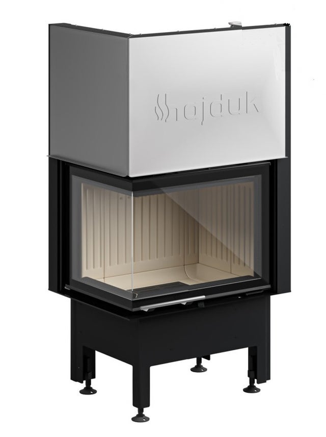 Insert à bois d'angle Smart 2L-PXTh 66 cm - Angle: Gauche