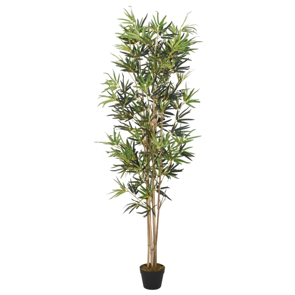 Sztuczny bambus, 828 liści, 150 cm, zielony vidaXL
