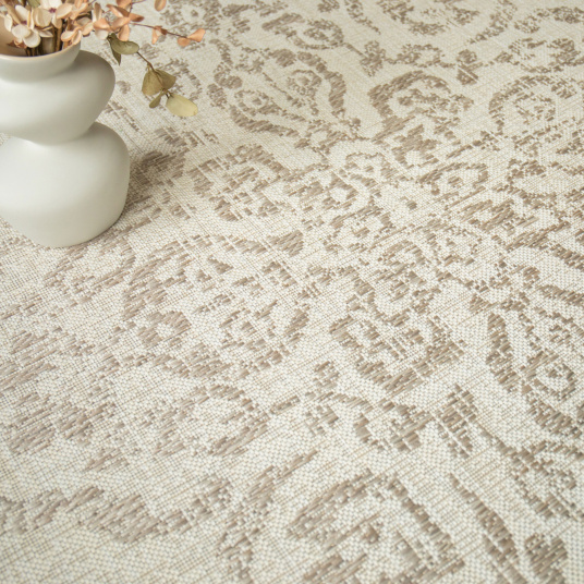 Tapis d'extérieur et intérieur - Orient - Beige tendre - 120 x 170 cm - 5