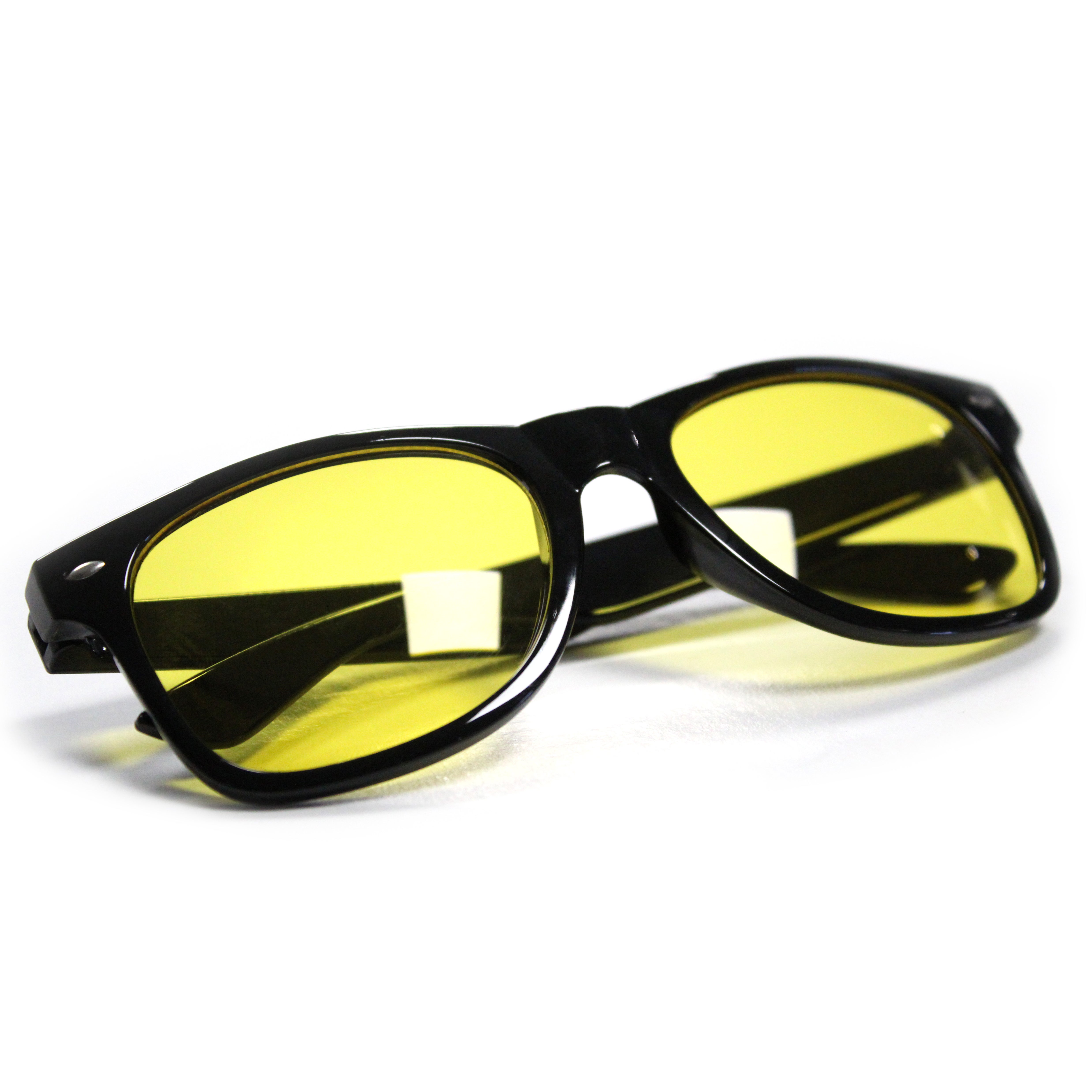 Lunettes de conduite de nuit IMDICAR verres jaunes et etui - 2