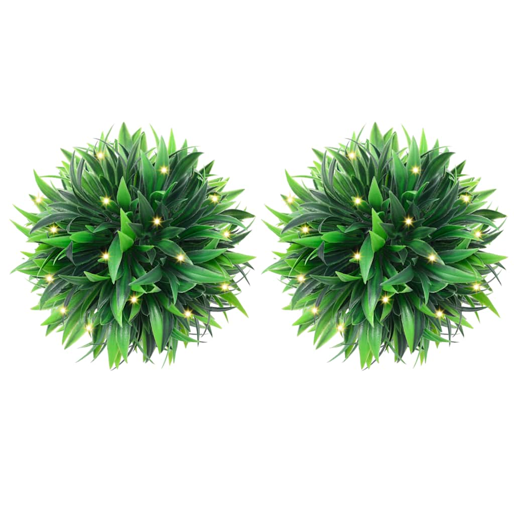 Bolas De Boj Artificiales HOMCOM - Pack De 2, 56 Cm, Resistentes A UV