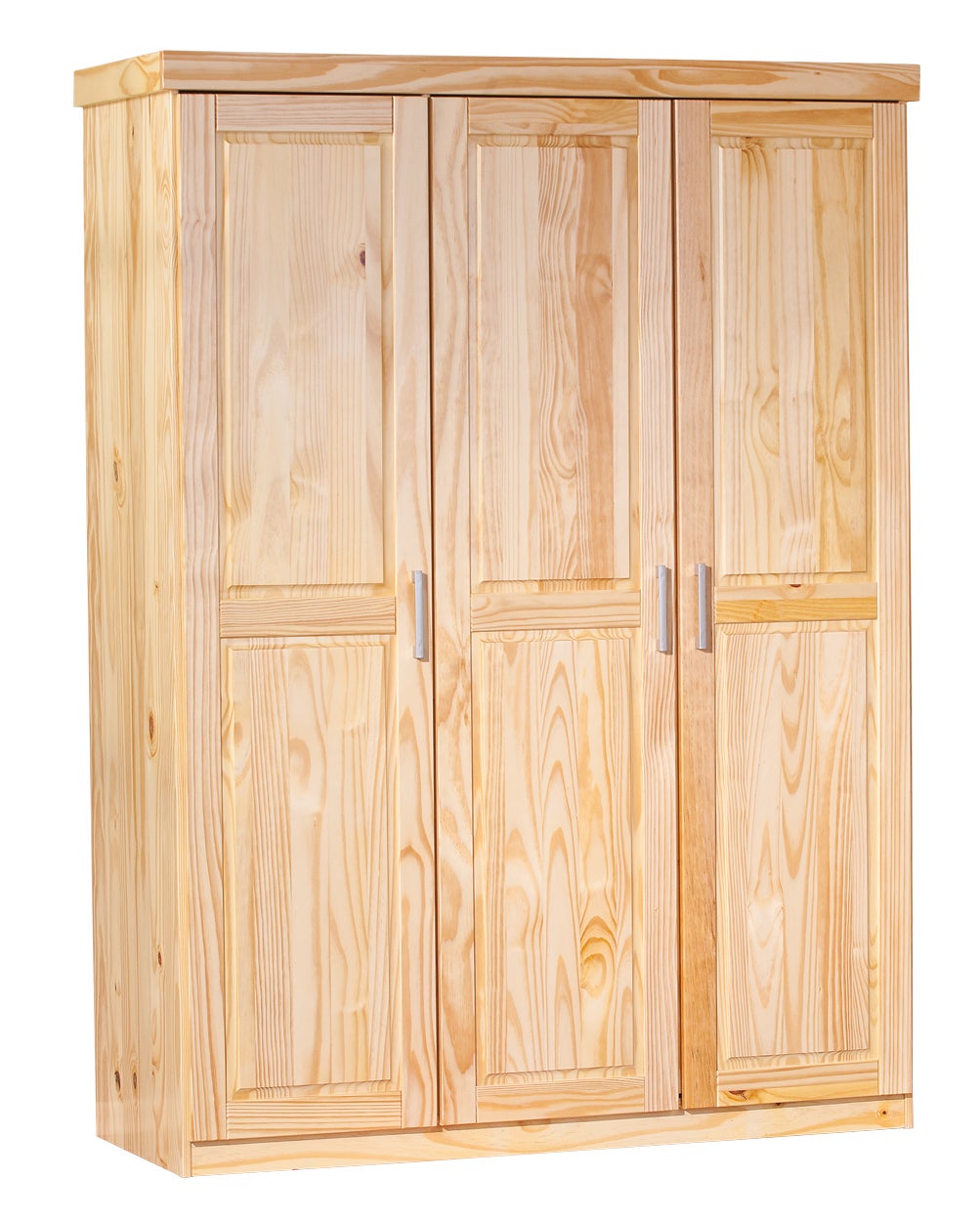 Peba szafa na ubrania 3 drzwi, naturalna.