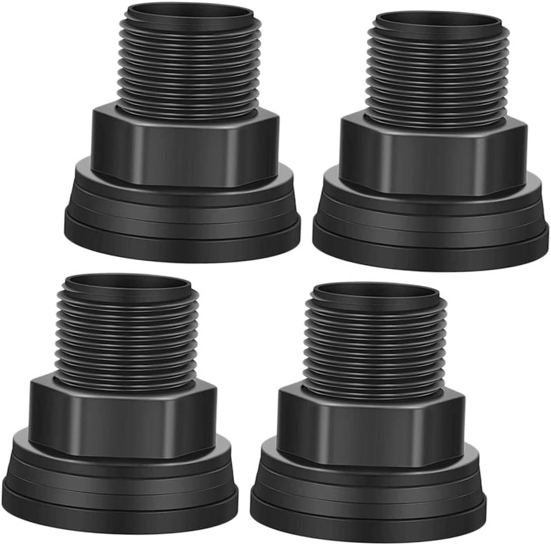 Zestaw 3-częściowych złączy do węży akwariowych, plastikowy adapter do sieci zbiorników i systemów cyrkulacji wody