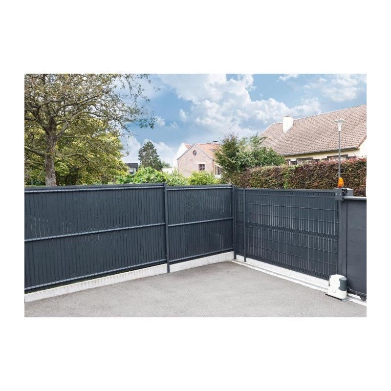 Siatka zasłaniająca nature PVC anty-UV 1,225x2,50m antracyt