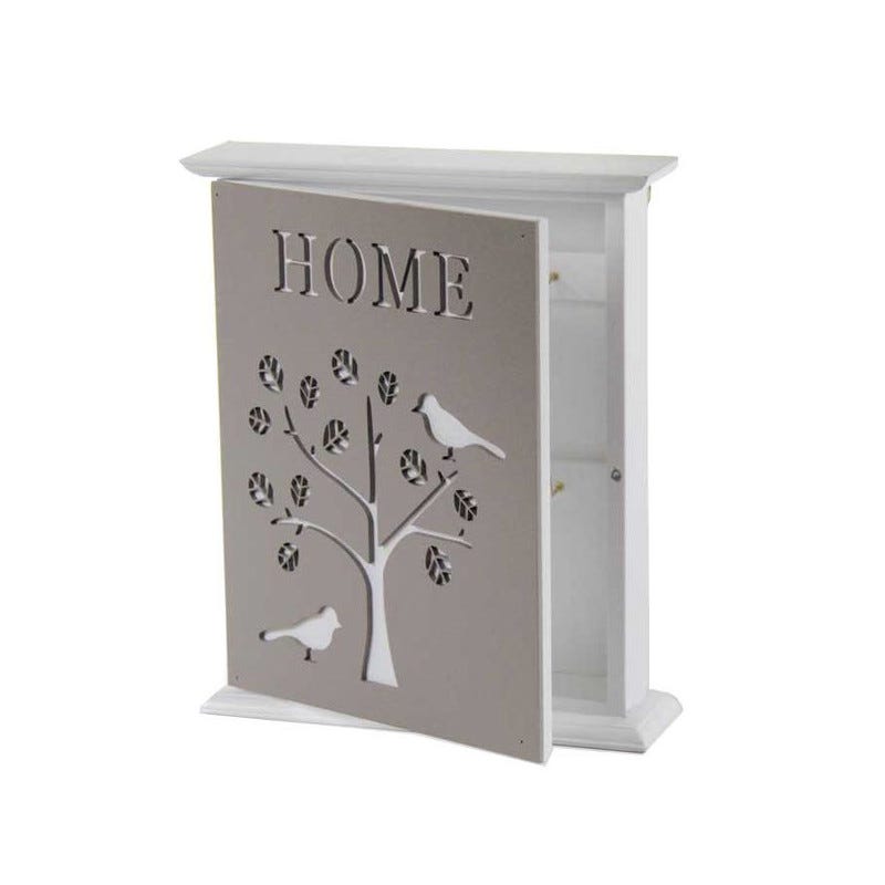 Porte-clés en bois, tableau d'affichage, arbre, cm 20 x 24, L&D | Leroy ...