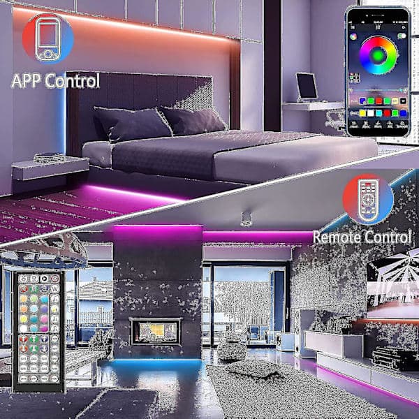 Bande lumineuse LED 20m Bluetooth RGB | Leroy Merlin