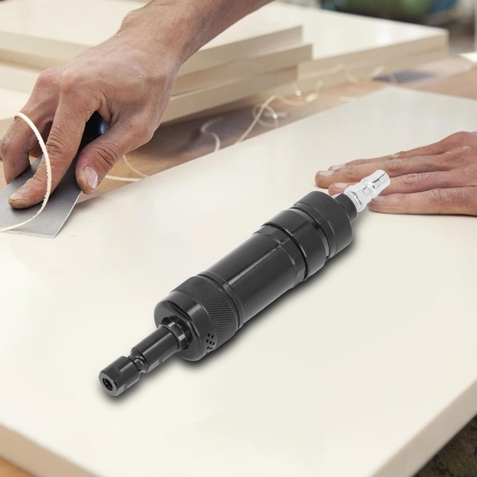 Meuleuse Droite Pneumatique WORKPRO - 25000 Tr/min Pour Métal Et Bois