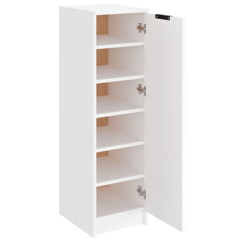 Armoire à chaussures Blanc 30x35x100 cm Bois d ingénierie - 6