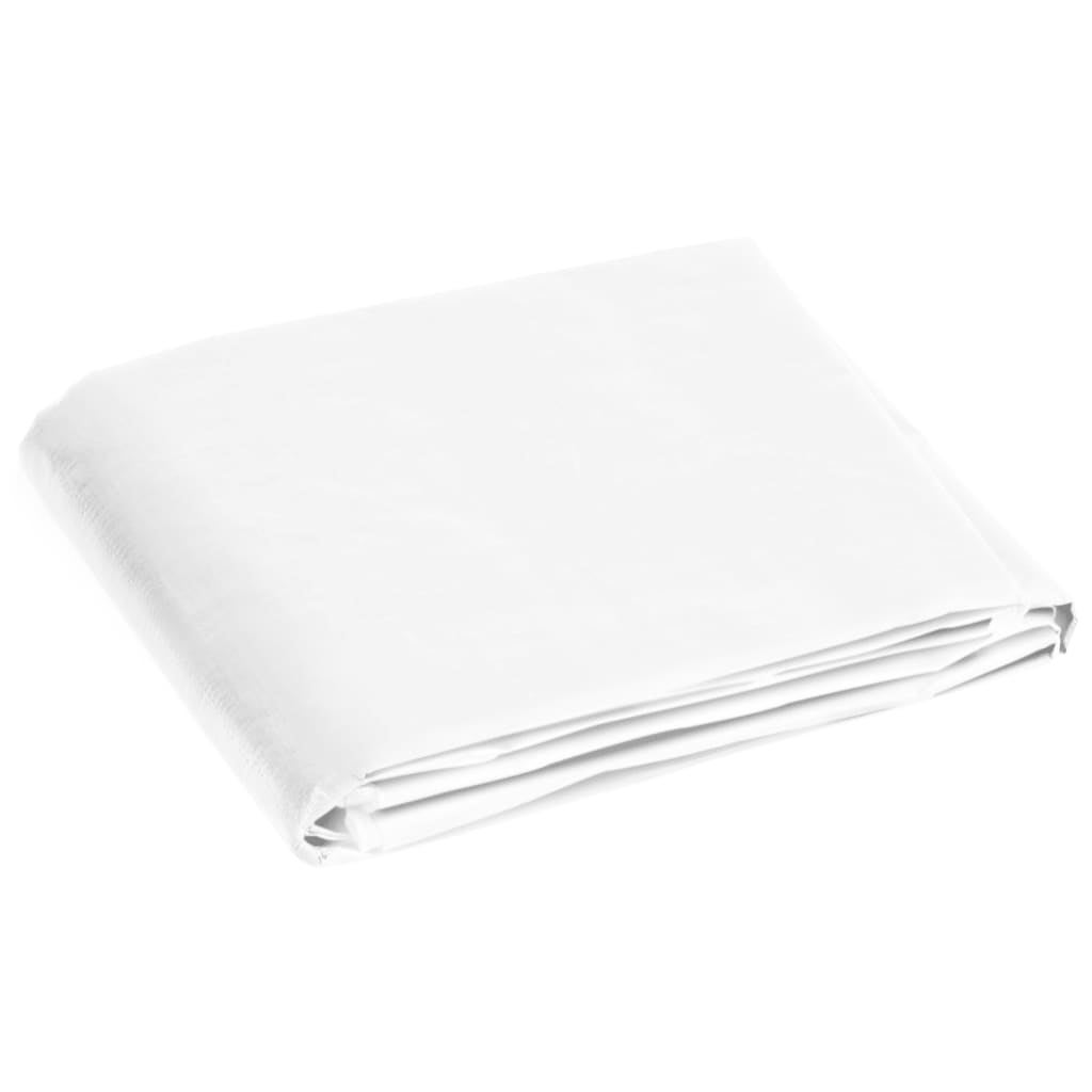Lona protetora HDPE branca 180 g/m2 3x4 m - COMFORTXL - 3