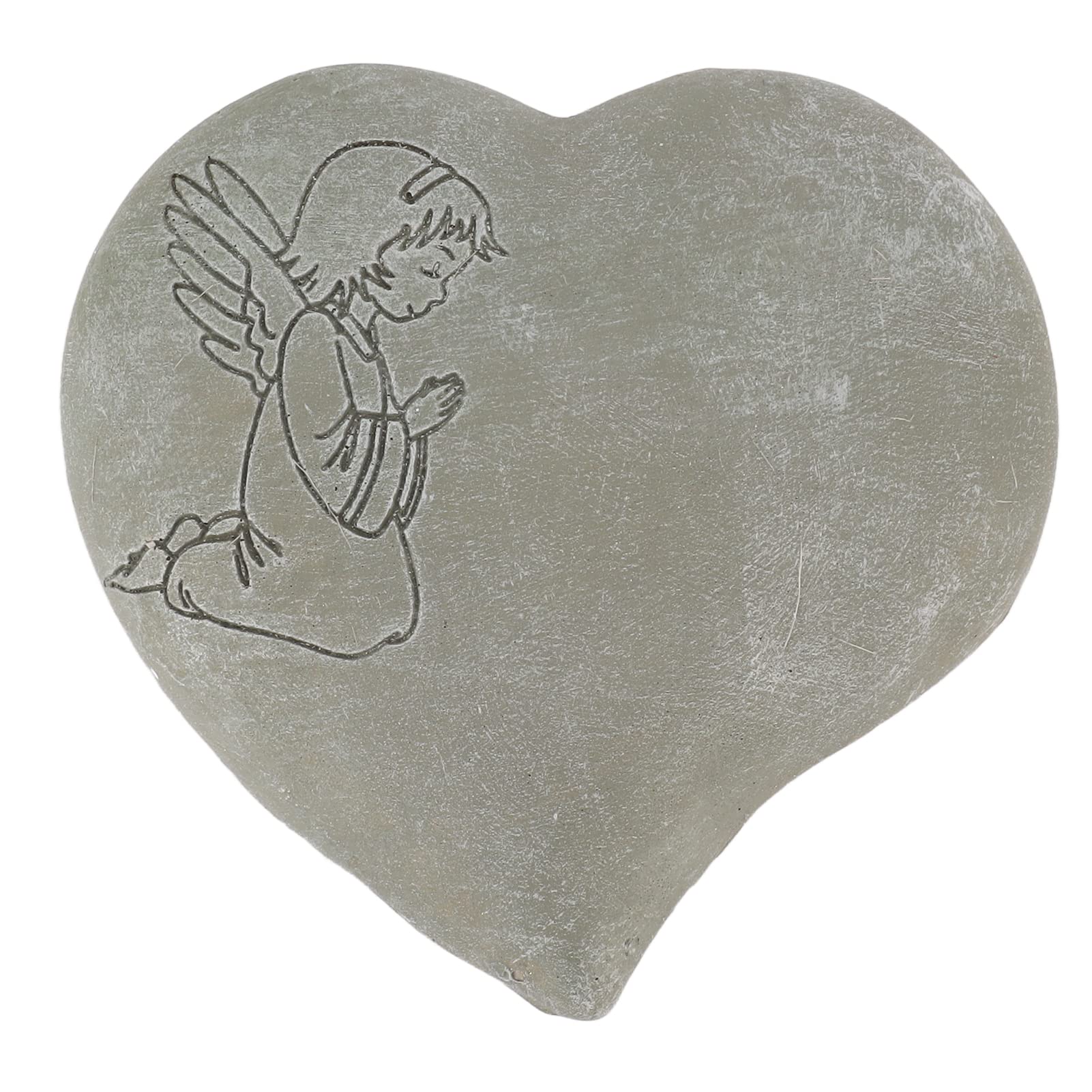 Kamień pamiątkowy w kształcie serca z żywicy dla zmarłych zwierząt, wisząca ozdoba w stylu amerykańskim