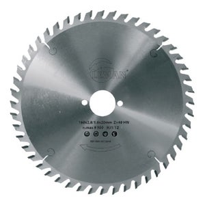 Lame Scie Circulaire G58171 Güde - 160 Mm, 24 Dents Carbone, Pour Bois
