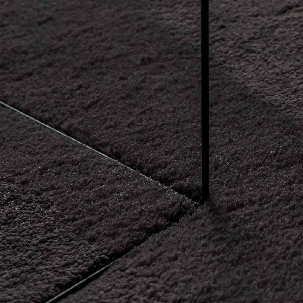 Tapis HUARTE noir 140 x 200 cm 100 % polyester - 8