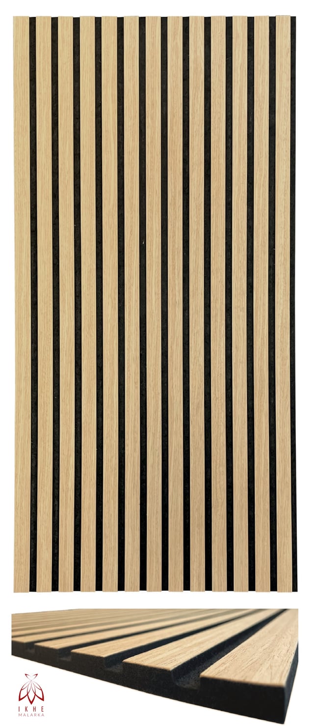 Doghe Pannelli 3D Legno Pannelli Pareti Pannelli Soffitto Decor Isolamento Acustico Feltro 11000b 0,54m²