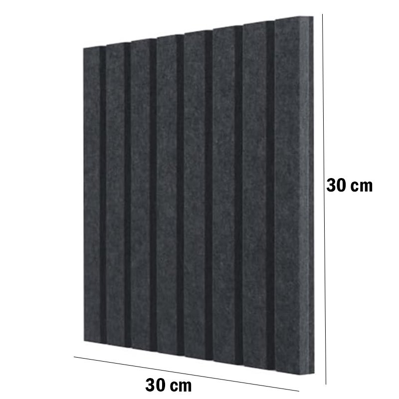 12 samoprzylepnych paneli dźwiękochłonnych, odpowiednich do biur i studiów nagraniowych - 30 cm x 30 cm, możliwość przycięcia