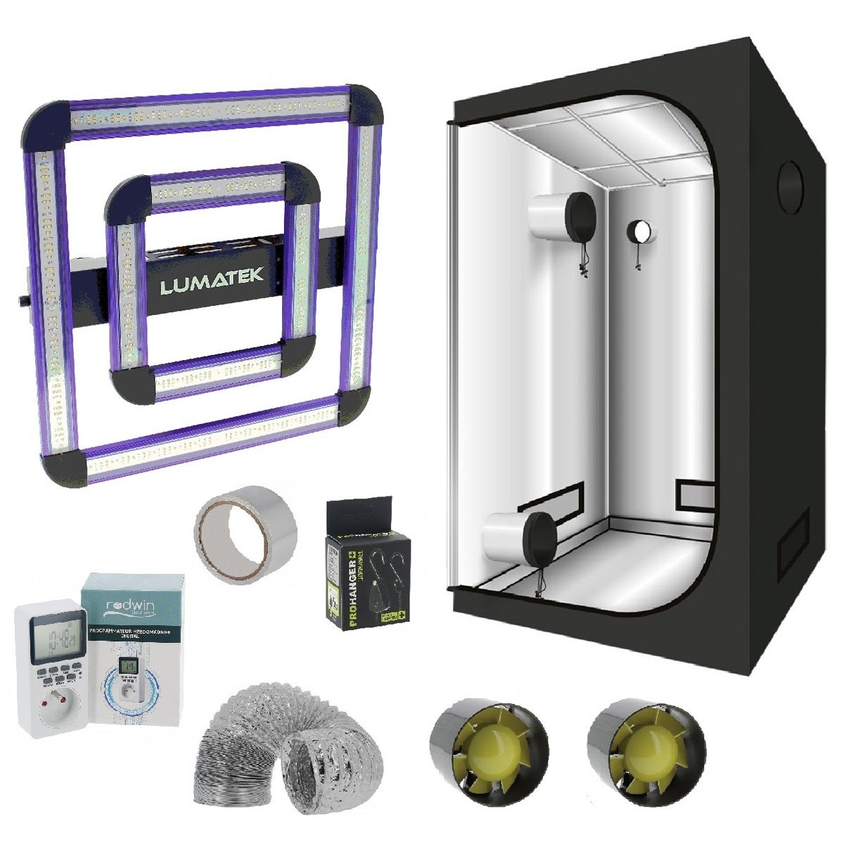 Pack box Led ATS 200W PRO Lumatek - G-Max 80 | Leroy Merlin